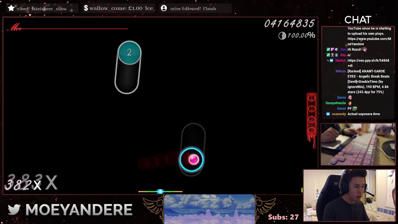 [Live] MoeYandere | DJ Genericname - Dear You [Dear Nemis] +HDDTPF SS {#1 532pp FC} - osu!