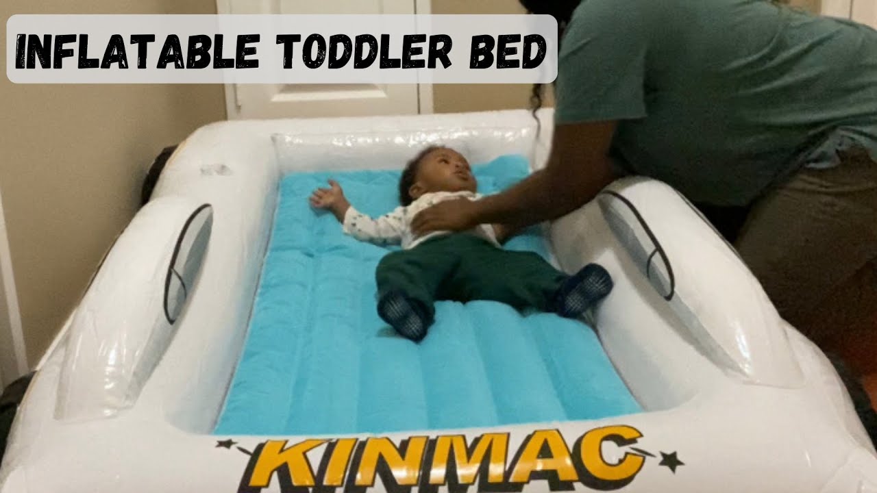 KINMAC Inflatable Toddler Travel Bed | Amazon Toddler Bed Review | Air Mattress Review