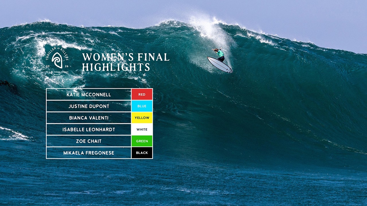 2026 Thriller At Killers | Women's Final | Big Wave Surfing