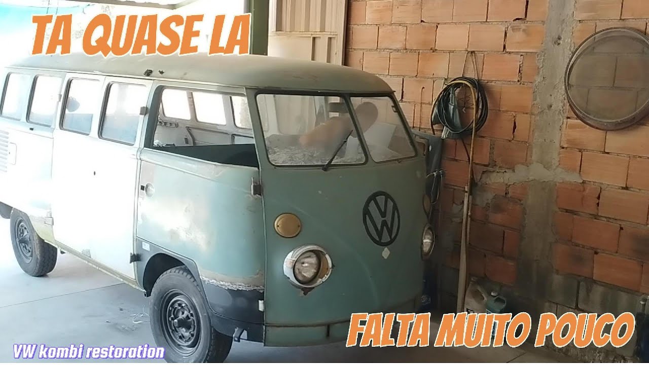 Kombi corujinha 1971 ( VW KOMBI RESTORATION) ta quase lá falta muito pouco.