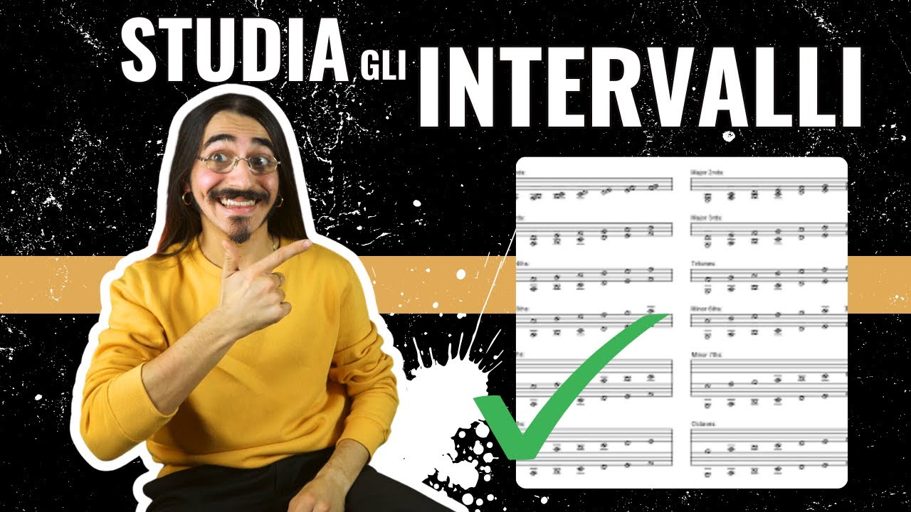 TEORIA e INTERVALLI musicali: 2 ESERCIZI pratici per chitarra elettrica