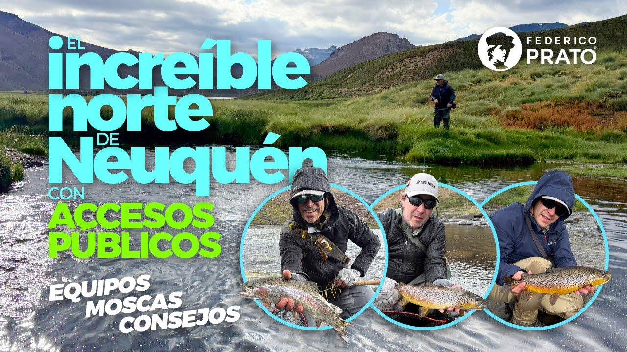 El increíble norte de Neuquén con accesos públicos #pescaconmosca #atadodemoscas #flyfishing