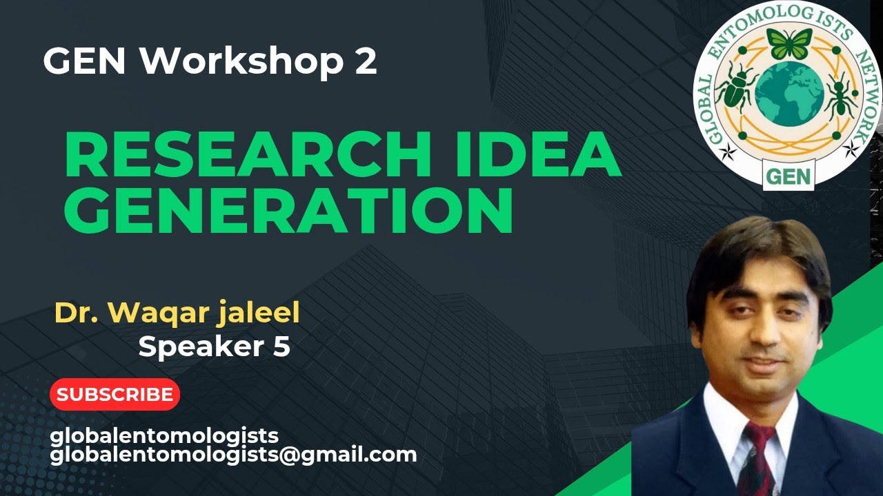 Research Idea Generation | GEN Workshop 2 | How to Find Research Topics & Develop Innovative Ideas