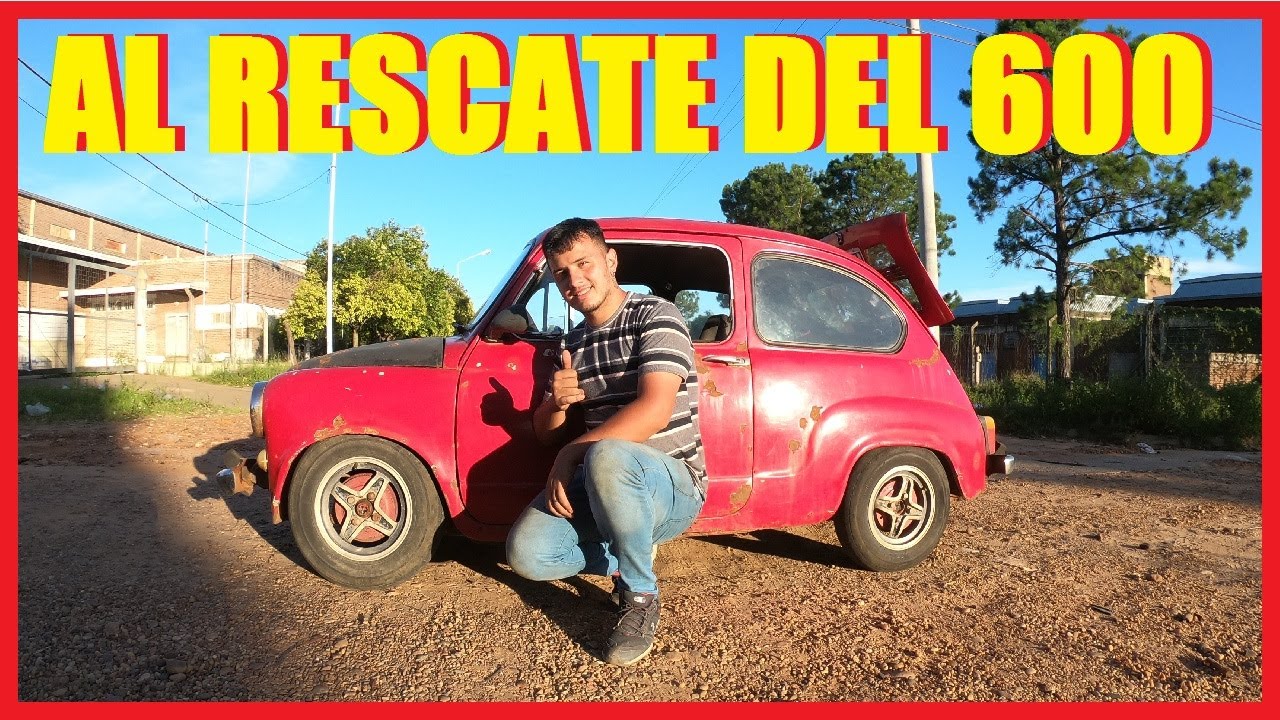 LO AYUDO A MI AMIGO CON SU AUTITO ... FIAT 600