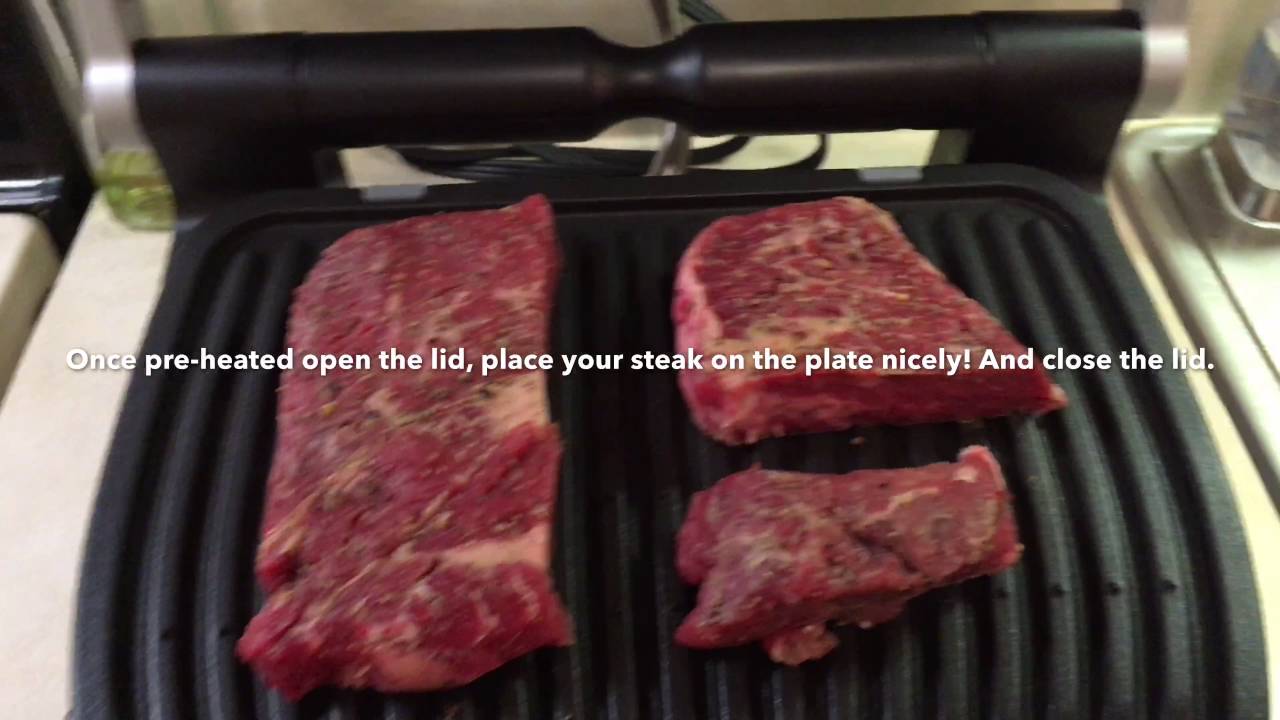 How To Cook A Perfect Steak With T-fal OptiGrill