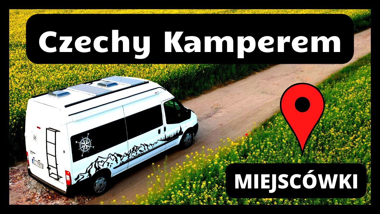 Vanem po Czechach - najlepsze kempingi + pinezki