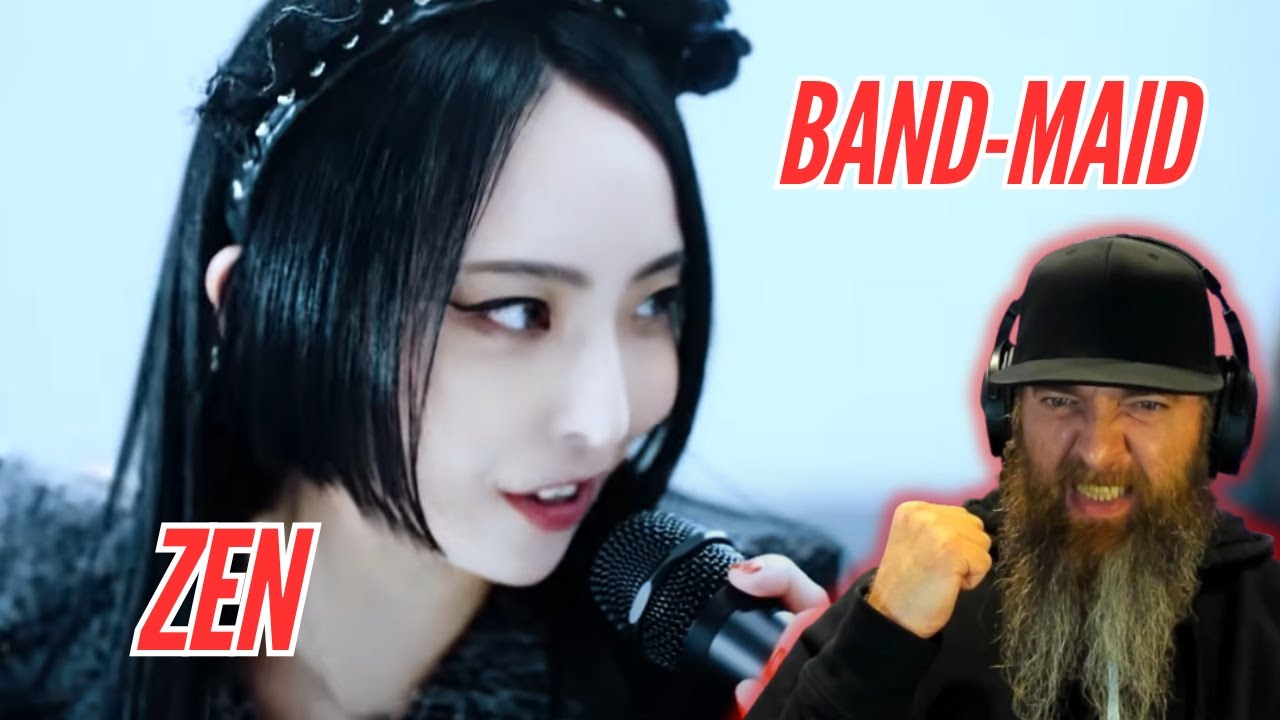 BAND-MAID / Zen  MUSIC VIDEO REACTION!