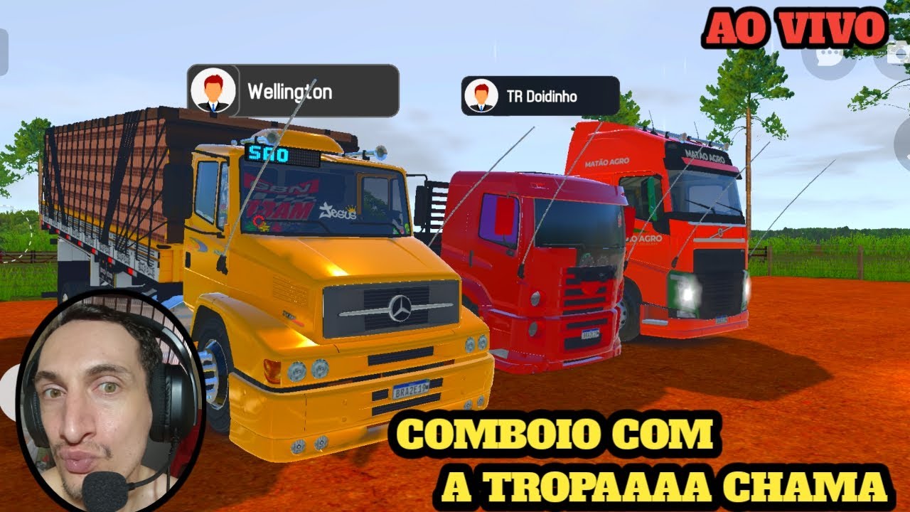 😍AO VIVO😍 GLOBAL TRUCK ONLINE!!! COMBOIO COM INSCRITOS😍😍😍