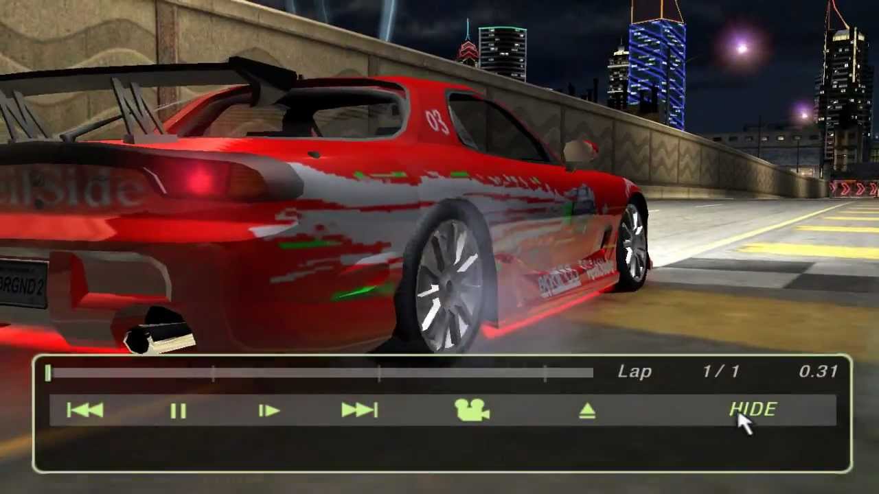 Need For Speed Underground 2 fast and furious Dominic's Mazda RX-7