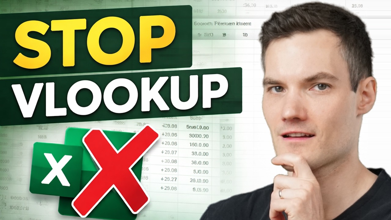 Прекратите использовать функцию VLOOKUP для создания отчетов (этот рабочий процесс в Excel лучше).