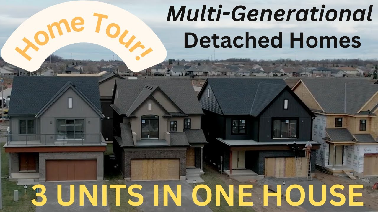 multi generations, 3 family homes , 1 lot, Niagara Falls