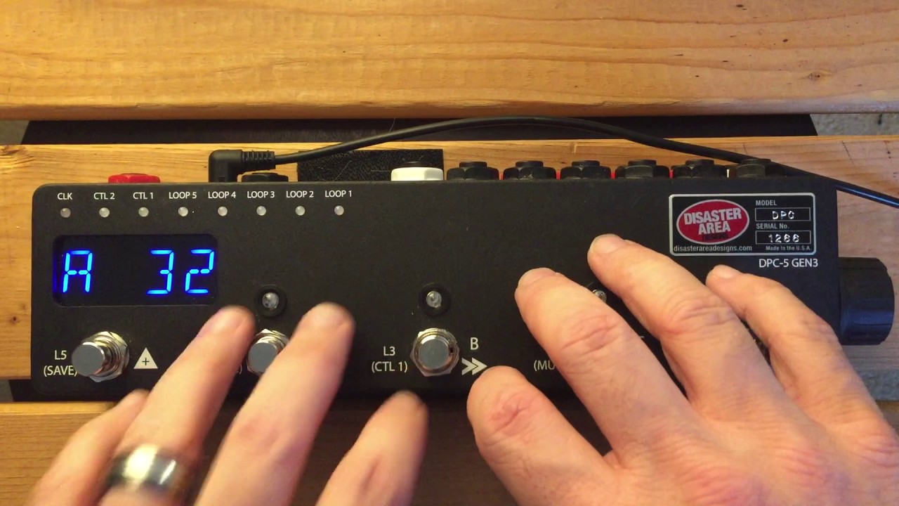 In-Depth with the Disaster Area DPC-5 - Pedal Demo