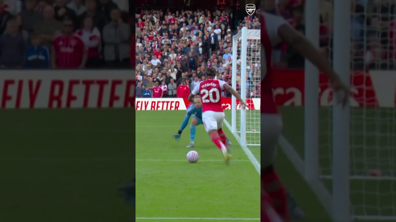 MADUEKE GIVES NOTTINGHAM FOREST DEFENCE NIGHTMARES #arsenal #premierleague
