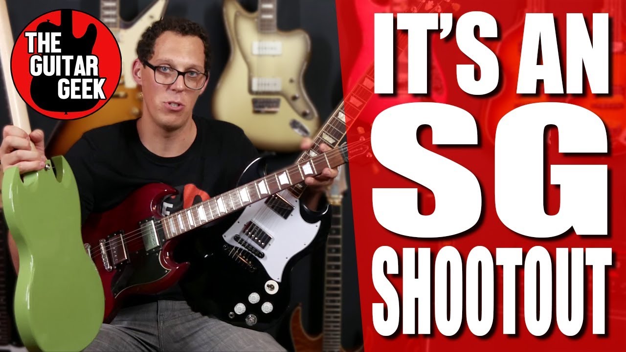 SG Guitar Shootout - Gibson Standard VS Gibson Fusion VS Epiphone G400
