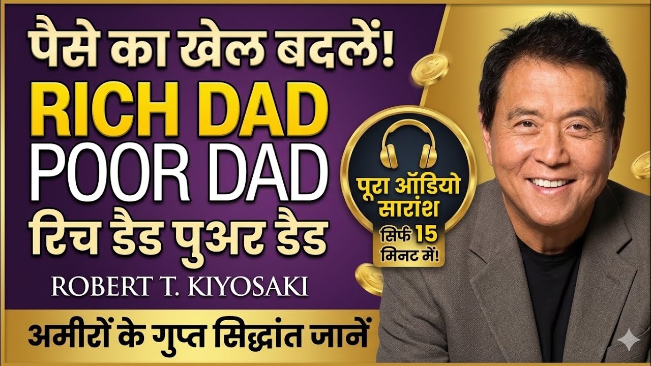 🧠 Gareeb Soch vs Amir Soch | Rich Dad Poor Dad Audiobook Hindi