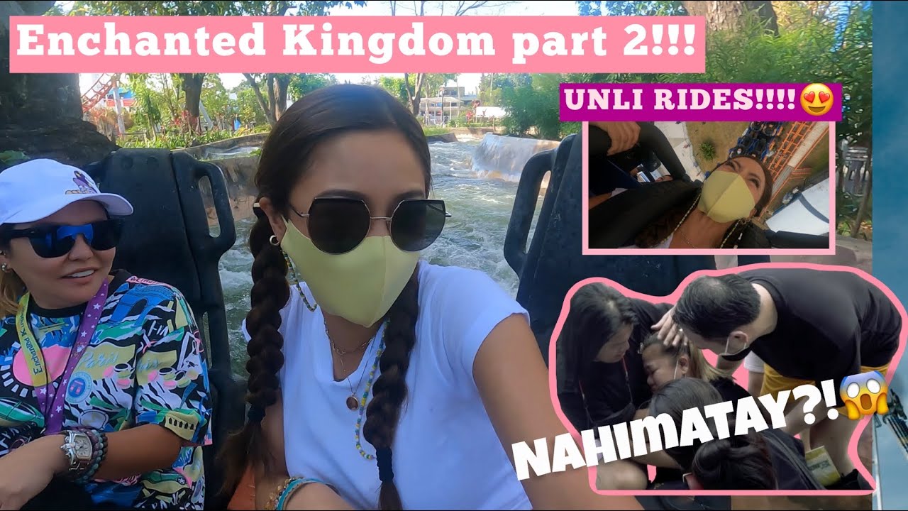 ENCHANTED KINGDOM 15 EXTREME RIDES IN ONE DAY! PART 2! | Kim Chiu