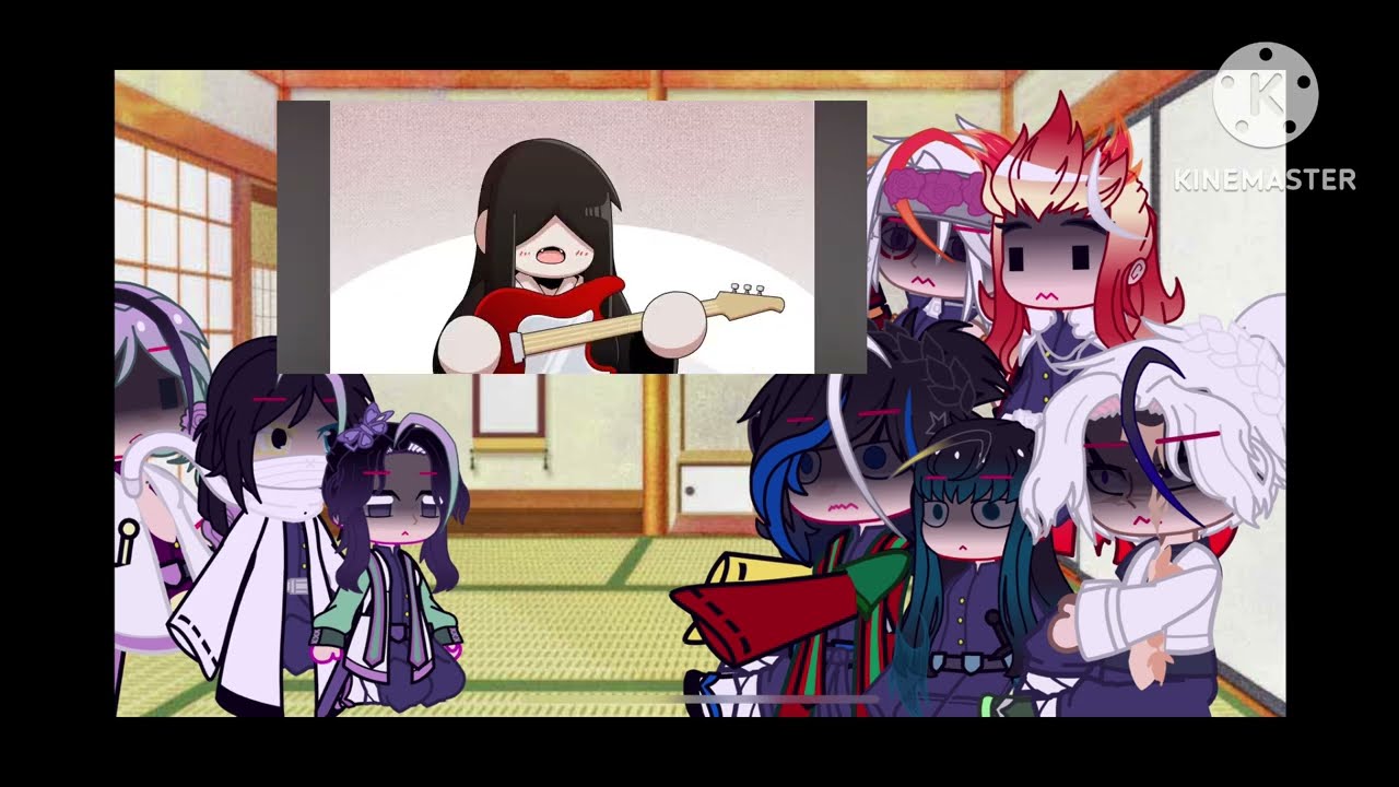 No gyomei the hashiras react to demon slayer funny animation♊️