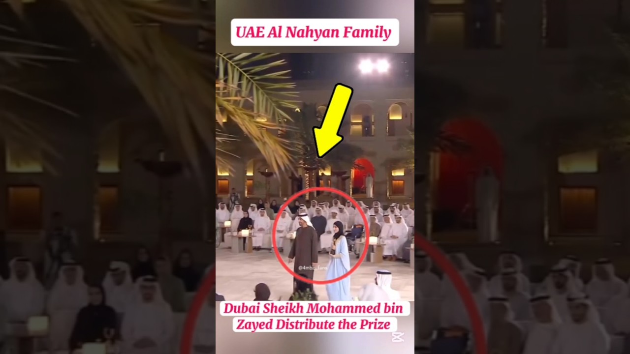 Dubai Royal Family|Dubai Sheikh Mohammed bin Zayed Al Nahyan Distribute Prize#dubai#trending#shorts