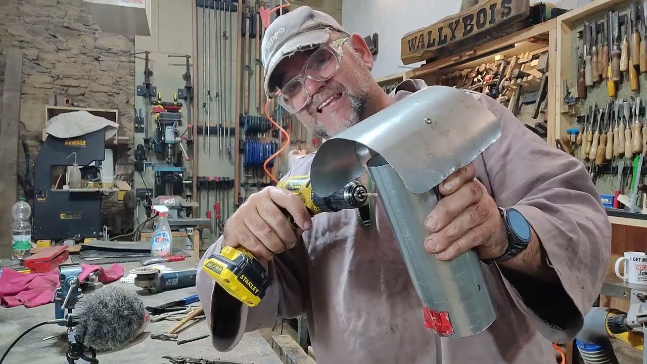 It's fun to make stuff: Pellet or Wood Stove Flue Cap for Free