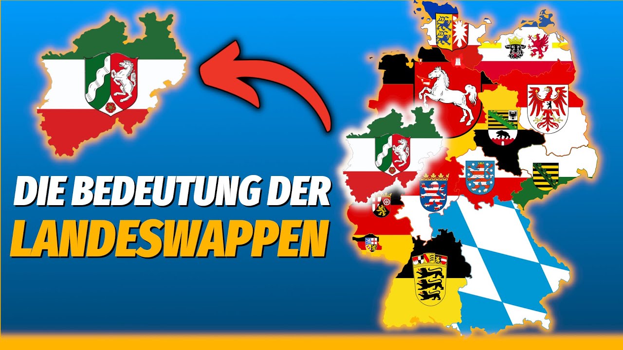 WAPPEN der BUNDESLÄNDER EINFACH ERKLÄRT!