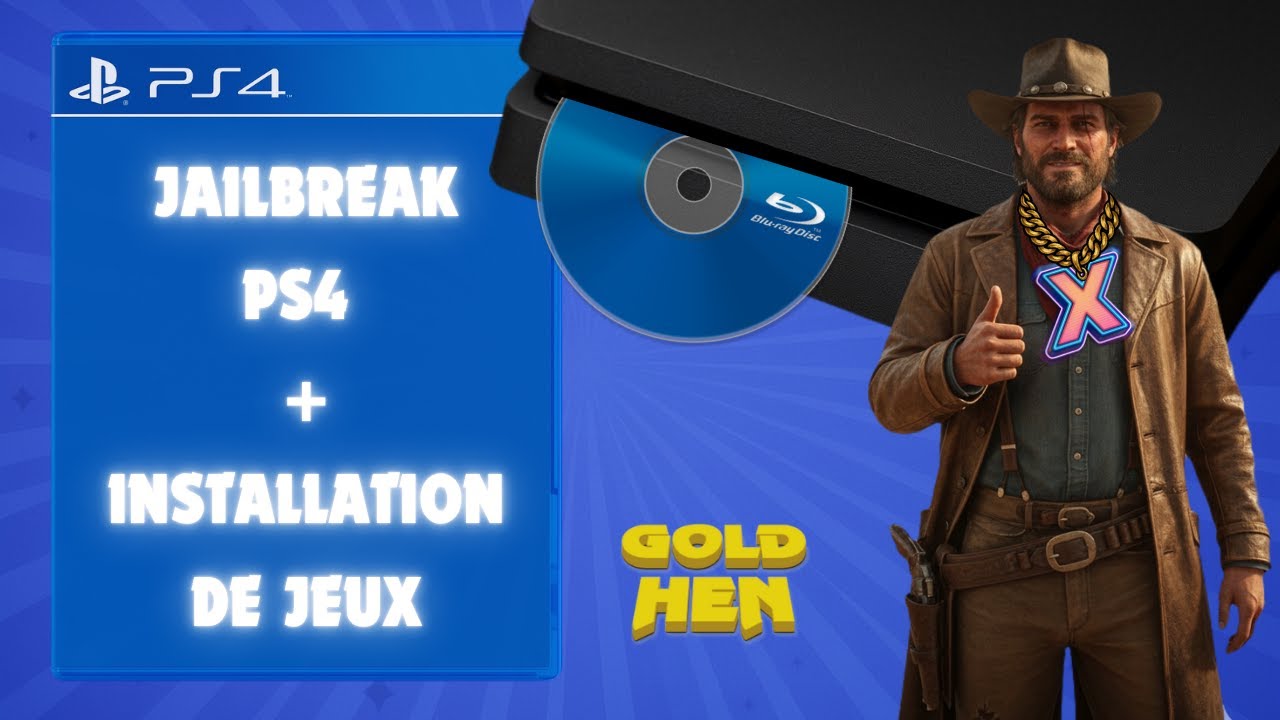 JAILBREAK PS4 + INSTALLATION DE JEUX