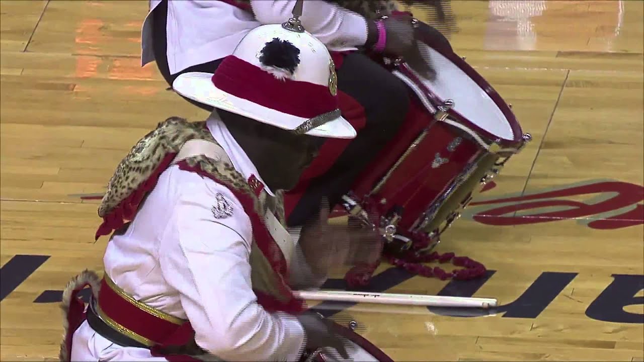 The Royal Bahamas Police Force Band at NBA Champions Miami HEAT 2014