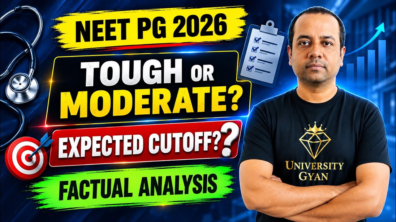 NEET PG 2026 | Paper Difficulty And NEET PG Cut off |