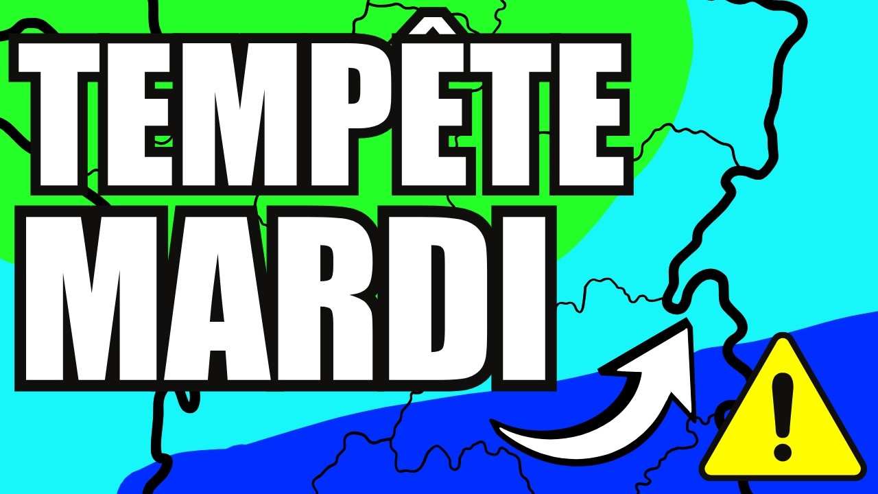 BREAKING Météo: TEMPÊTE Mardi Bretagne 90-100 km/h + Neige Partout