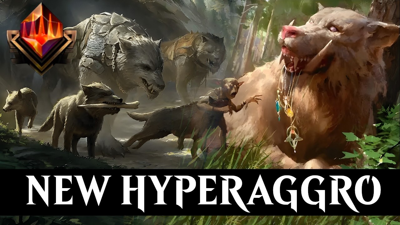 New Wolf HYPER Aggro Is SAVAGE.. We Crushed Top Meta Decks?!