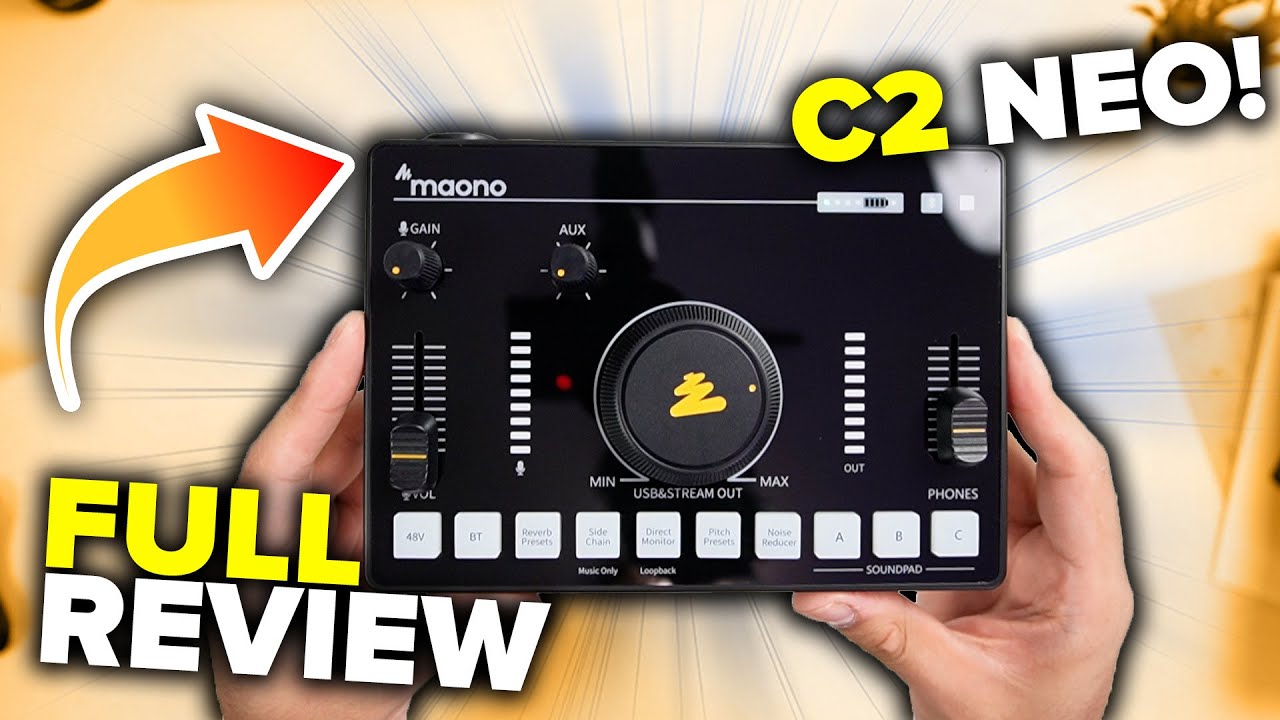 🎛️🎚️ MAONOCASTER C2 NEO! REVISÉ POR COMPLETO LA NUEVA MIXER DE MAONO | Full review