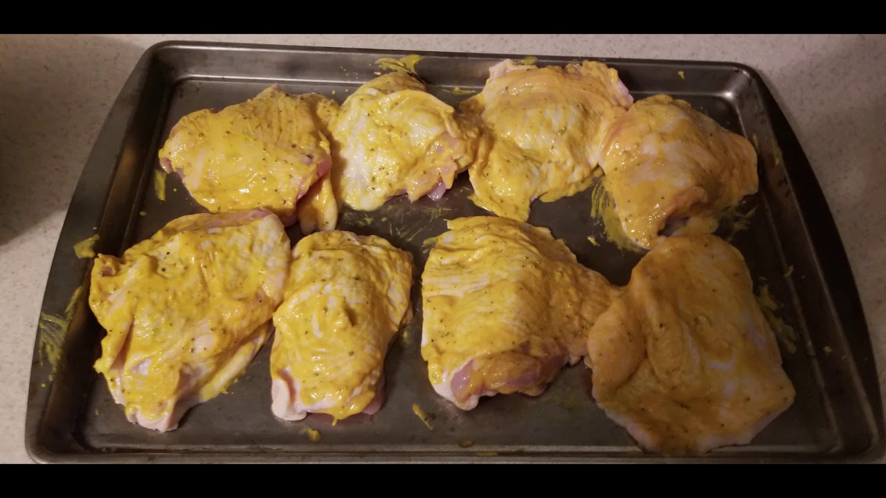 Mustard Marinated Chicken
