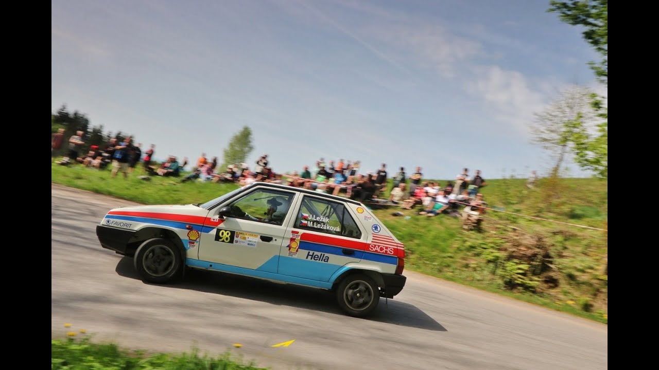 3. Rallye Králíky 2025 RZ2 Dolní Hedeč #98 Ležák & Ležáková-Škoda Favorit