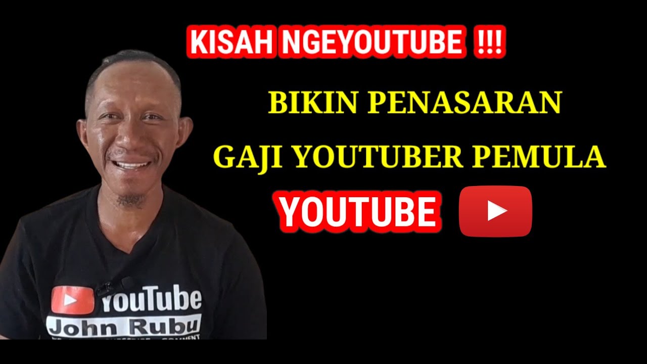 BERAPA GAJI YOUTUBER PEMULA SETELAH DIMONETISASI
