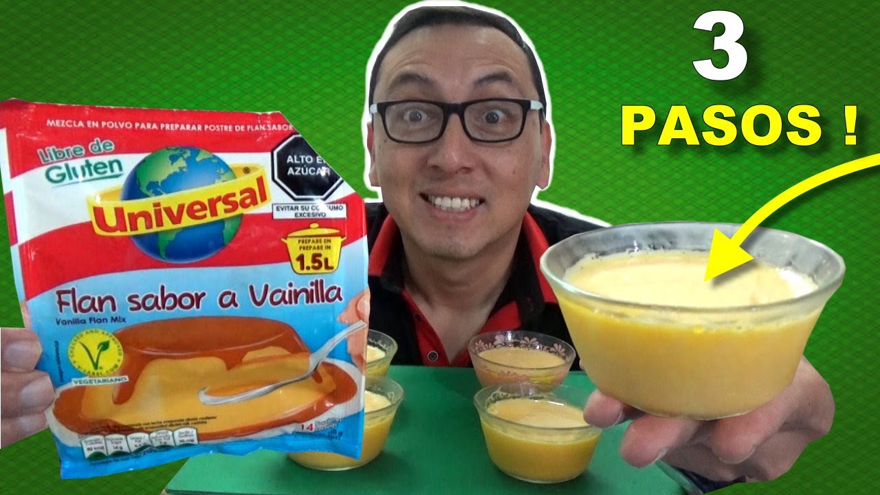 COMO HACER FLAN 