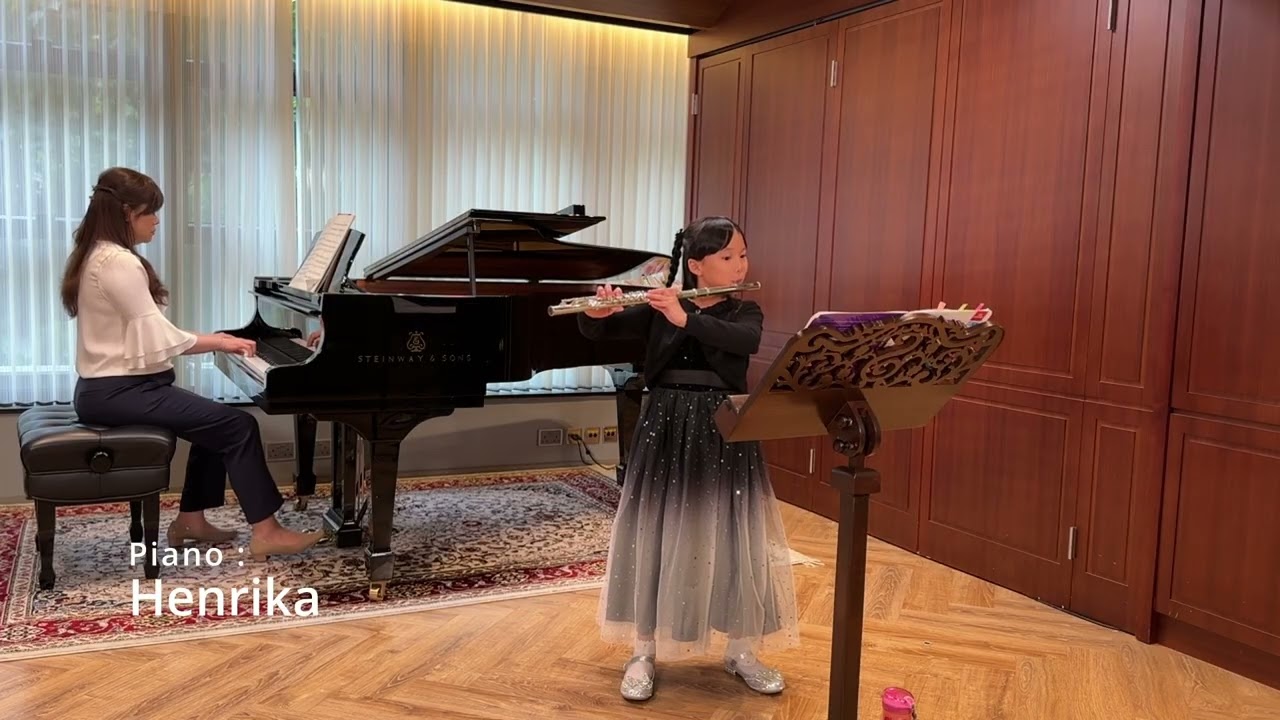 Kibby plays Keith Barlett's Boogalie Woogalie (5/5/2025) ABRSM Grade 4 Flute Exam C4
