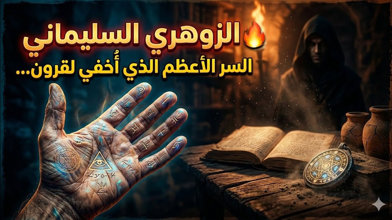 الزوهري السليماني 🔥 السر الأعظم الذي أُخفي لقرون… هل تحمل العلامات الخطيرة؟