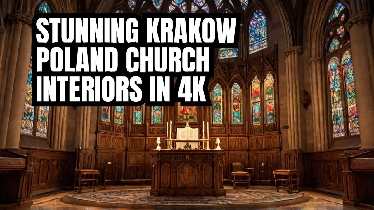 EXPLORE the Most BEAUTIFUL Church Interiors in Krakow