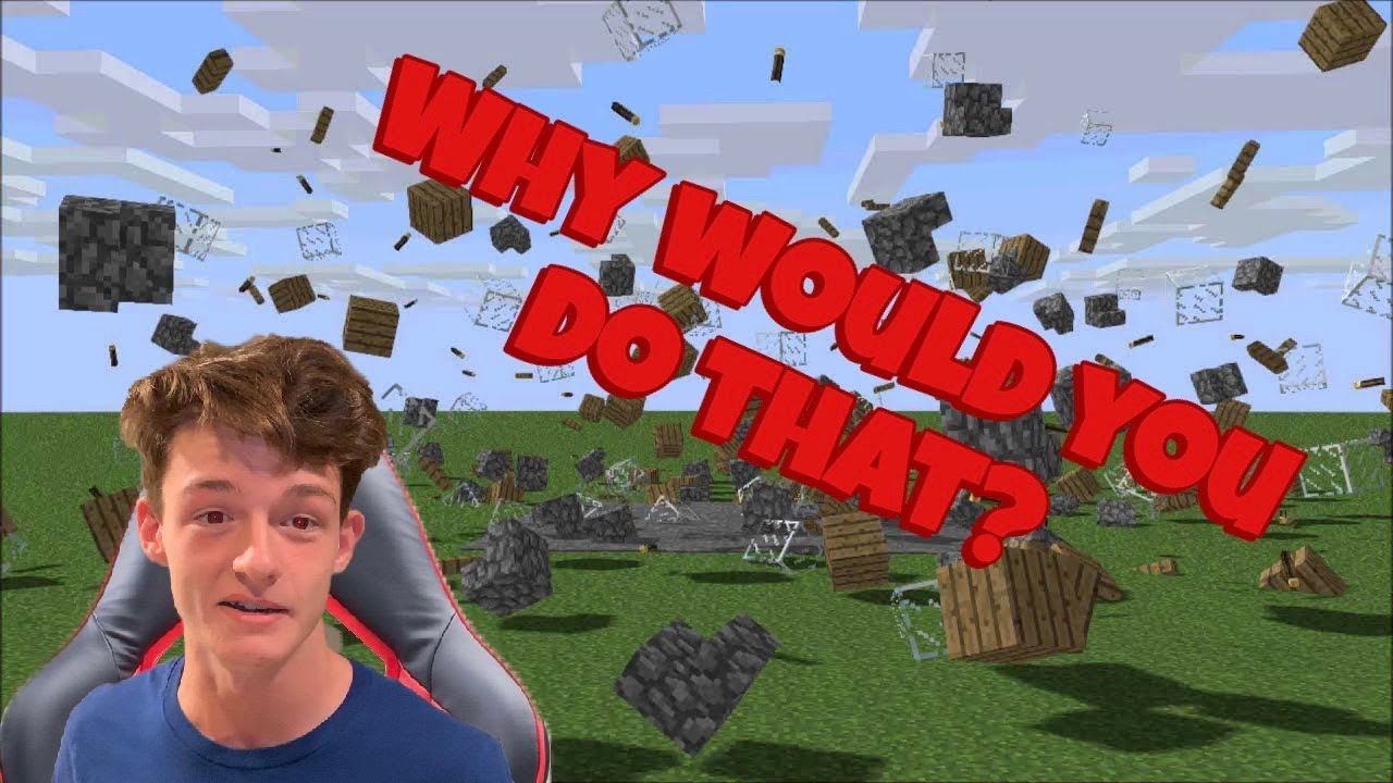 ПЕРВЫЙ МИР MINECRAFT УНИЧТОЖЕН!?!?