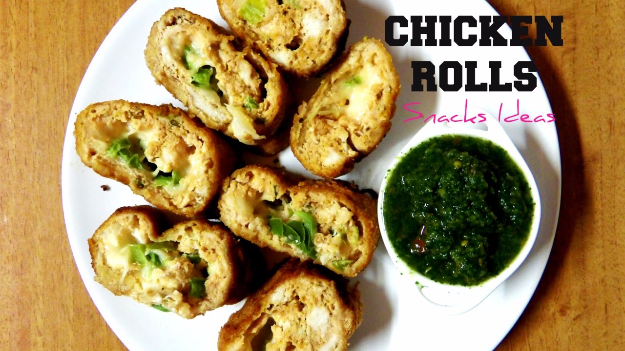 Chicken Rolls | Spicy & Cheesy | Hungry for Goodies
