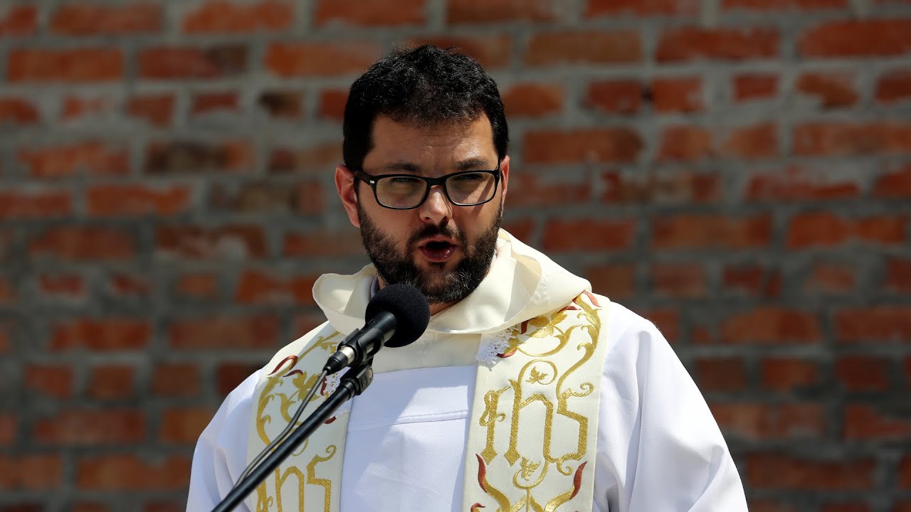 Msza prymicyjna o. Wojciecha Sznyka - homilia o. Tomasza Grabowskiego