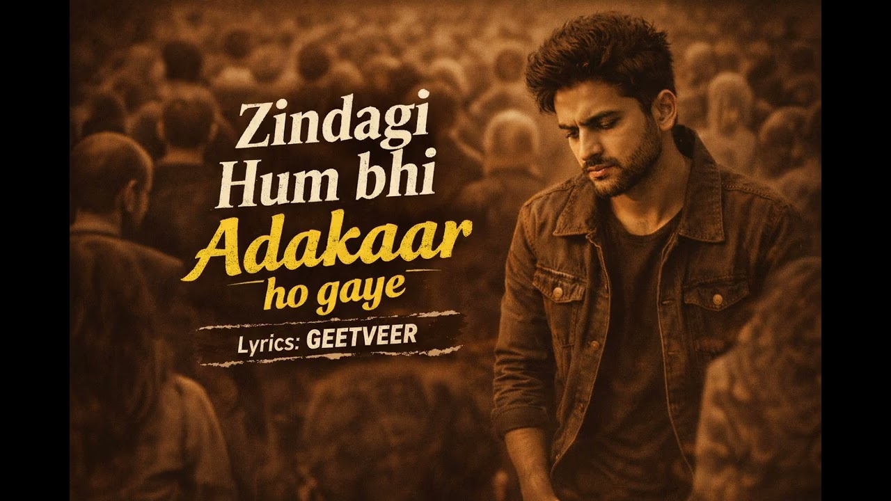 Zindagi Hum Bhi Adakaar Ho Gaye | Heart Touching Sad Song। Geetveer
