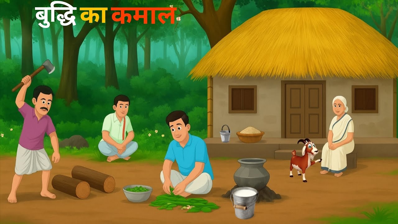 बुद्धि का कमाल | Buddhi ka kamal | Hindi Kahani | Hindi story | moral story | 
