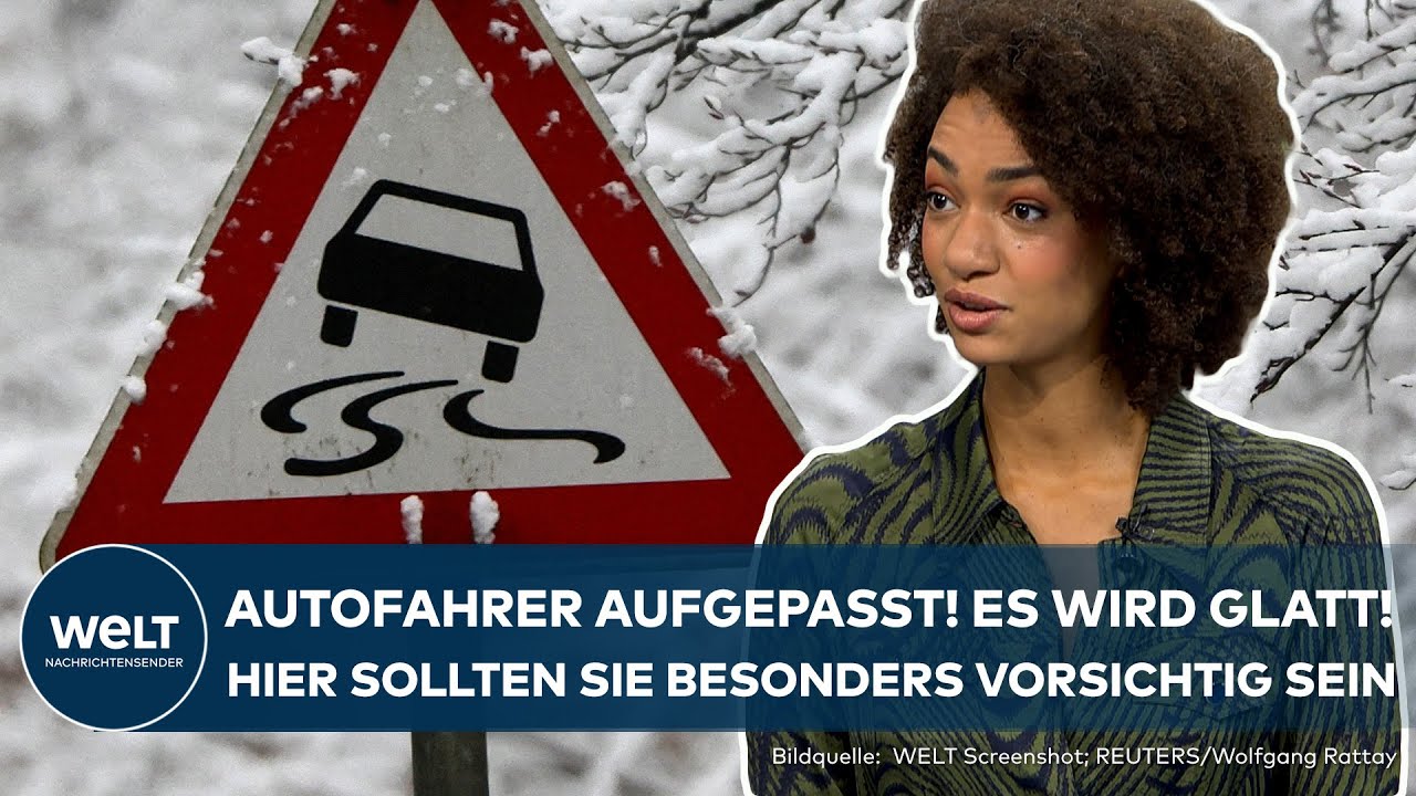 WETTER IN DEUTSCHLAND: Autofahrer aufgepasst! Frost und Regen sorgen für glatte Straßen