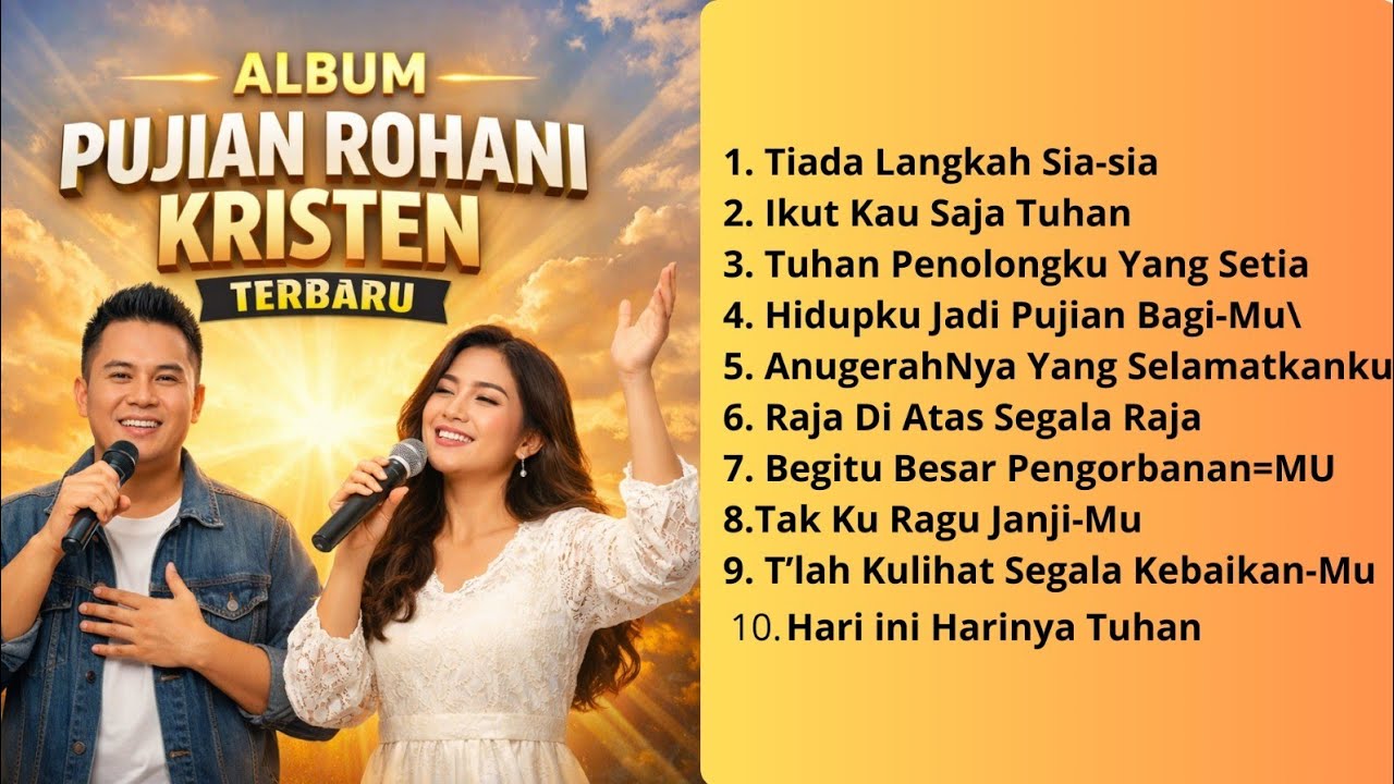 TOP ALBUM PUJIAN ROHANI KRISTEN TERBARU II JAZZ, POP ROCK, GOSPEL II MEMBERI SEMANGAT BARU