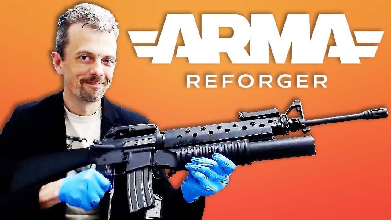 Эксперт по огнестрельному оружию отреагировал на оружие ARMA Reforger