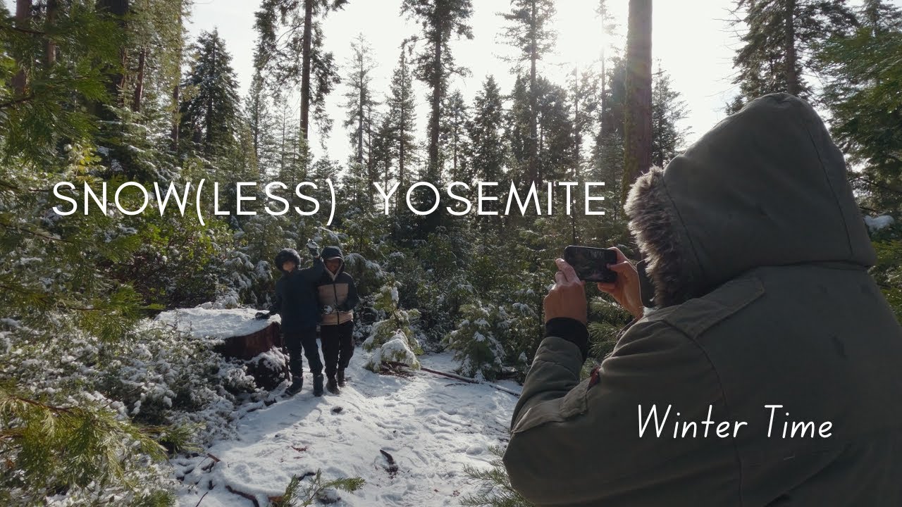 WINTER in YOSEMITE... Well, It Was Interesting?..