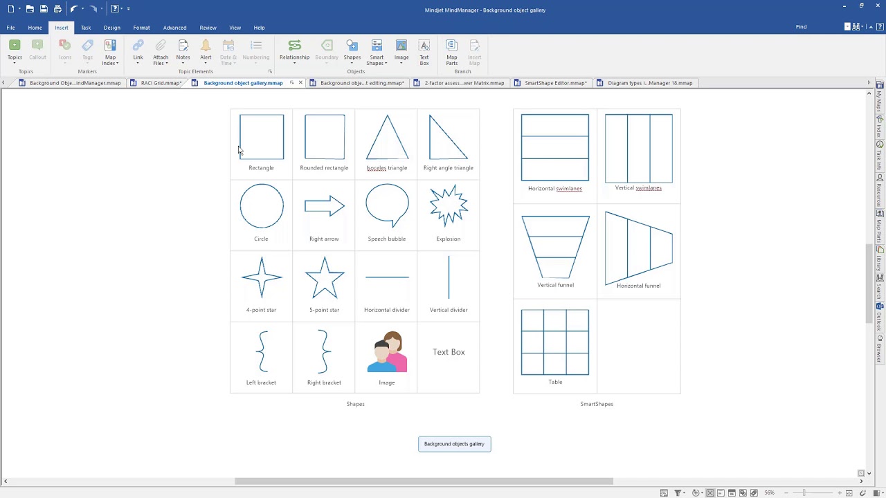 MindManager Master Class: Formatting background object