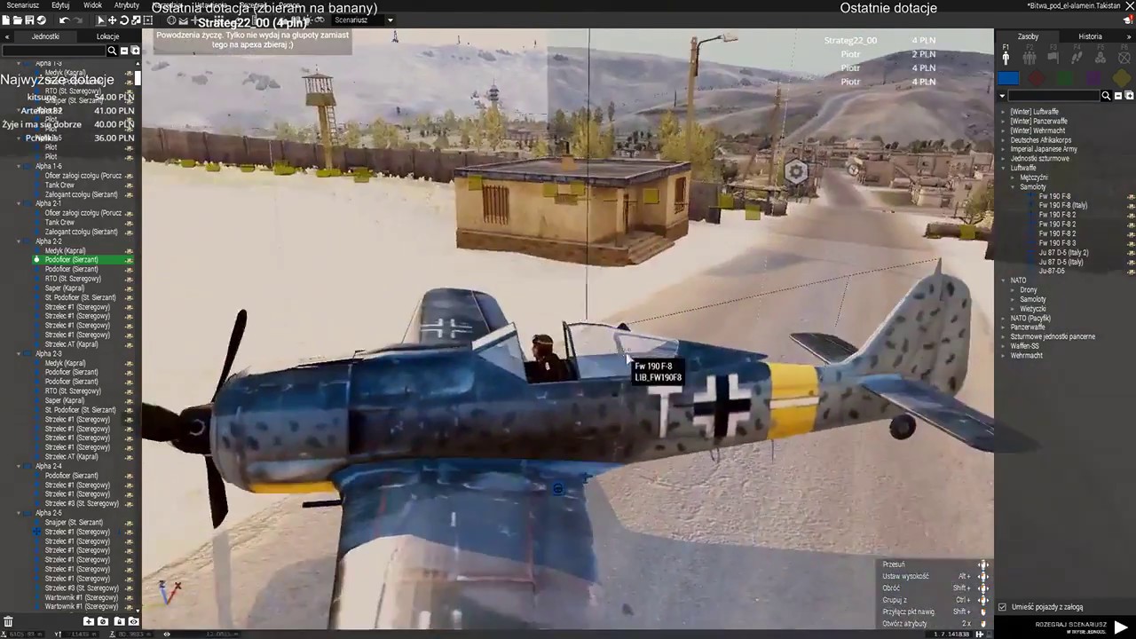 [A3C w edytorze] Bitwa pod El-Alamein cz. 1