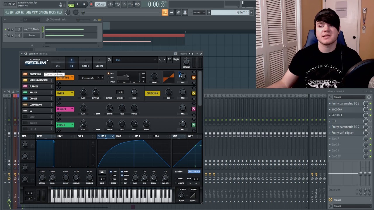 Create a Dubstep Bassline with Serum and FL Studio's Sampler!