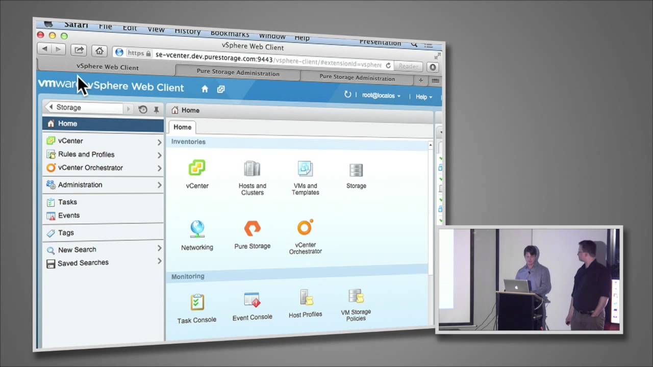 VMware on Pure Storage Demos